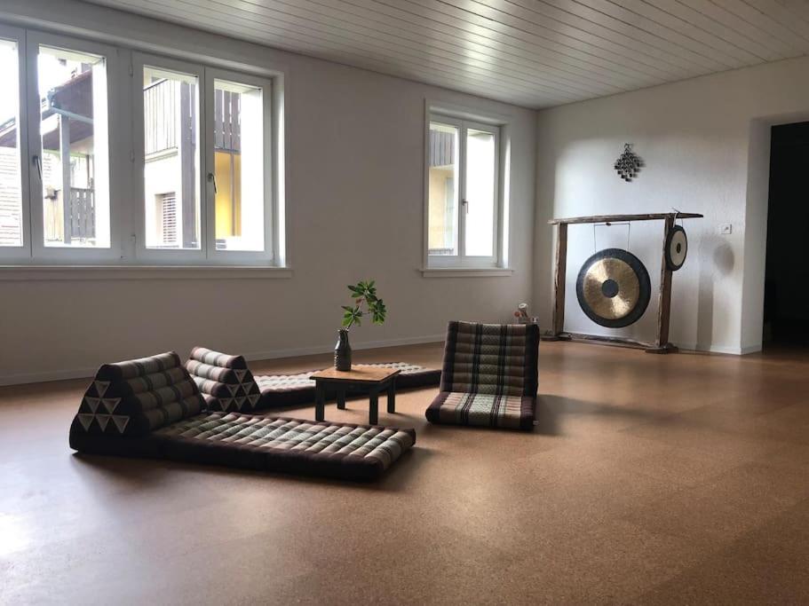 Wohnung In Burgdorf Beim Schloss Exterior foto